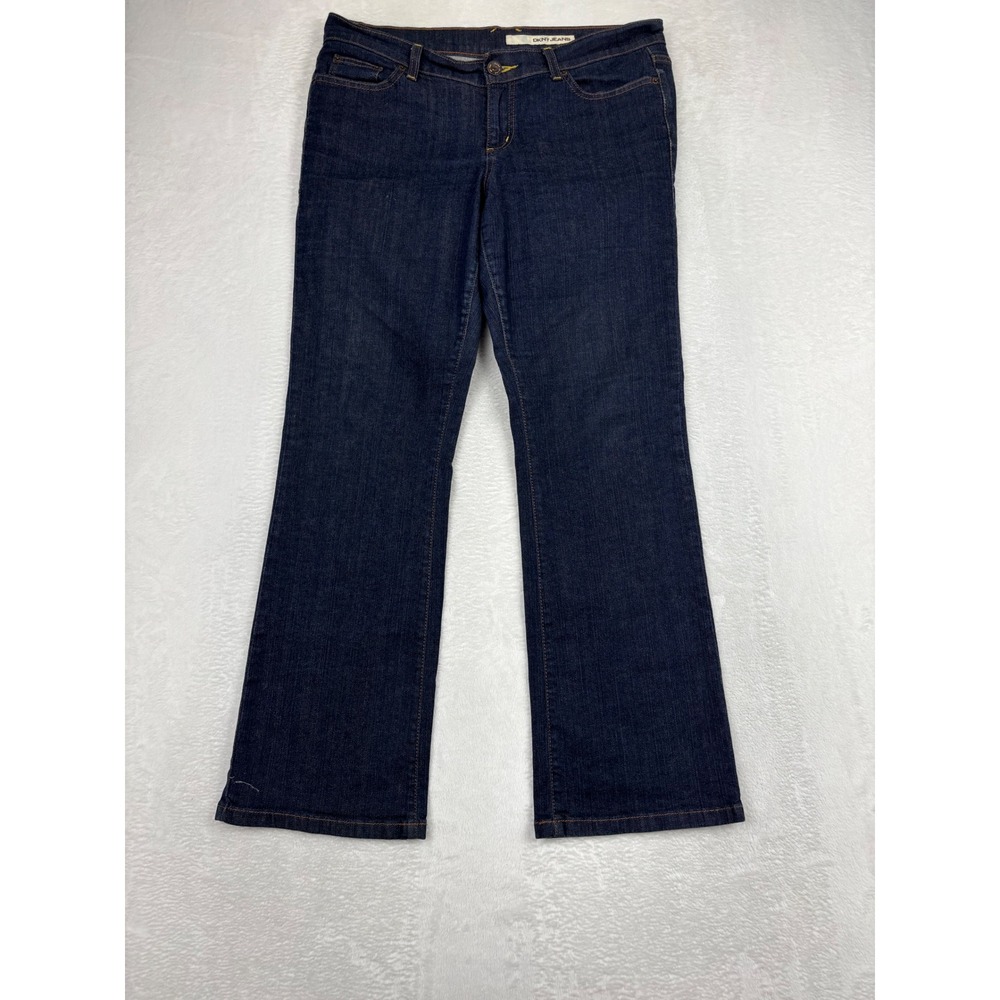 DKNY Jeans Ludlow Men 36x32 Indigo Blue Bootcut Denim Pants